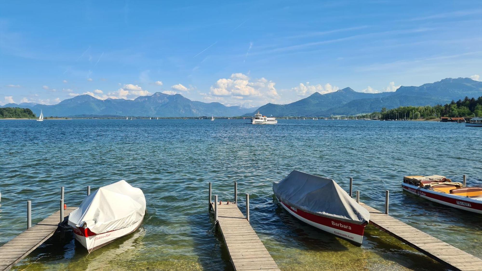 Sieben Zimmer Am See 基姆湖畔普林 外观 照片